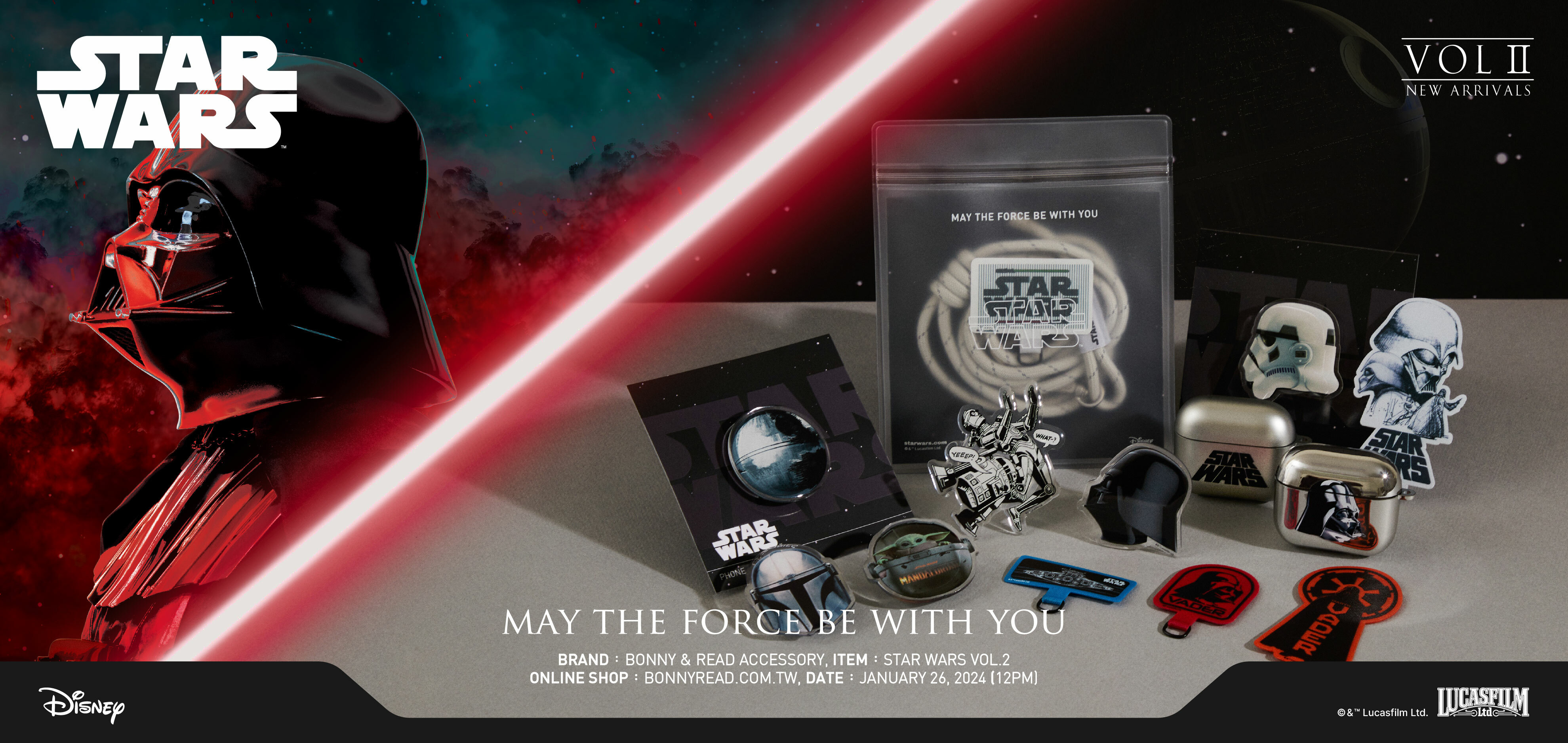 星際大戰系列手機配件 - BONNY&READ飾品