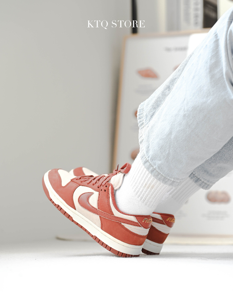 KTQ STORE ‧ Nike Dunk Low LX "Rugged Orange" 白橘 DZ2710-101