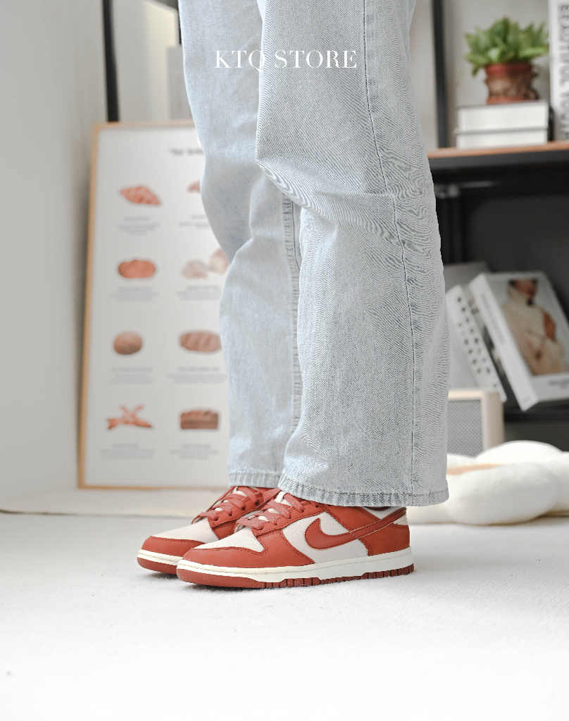 KTQ STORE ‧ Nike Dunk Low LX "Rugged Orange" 白橘 DZ2710-101