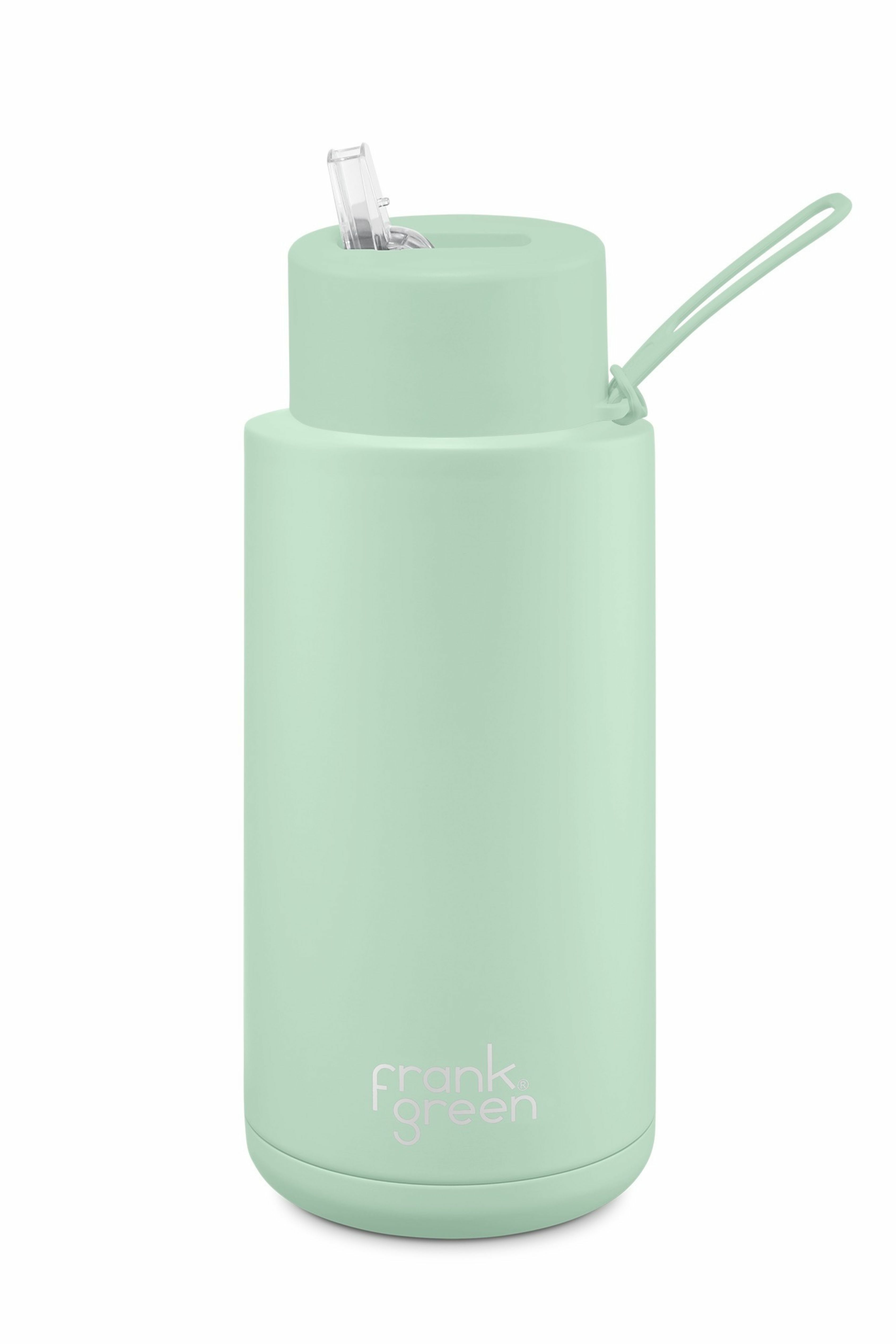 Mint Gelato Ceramic Reusable Bottle - 34oz / 1,000ml | FRANK GREEN