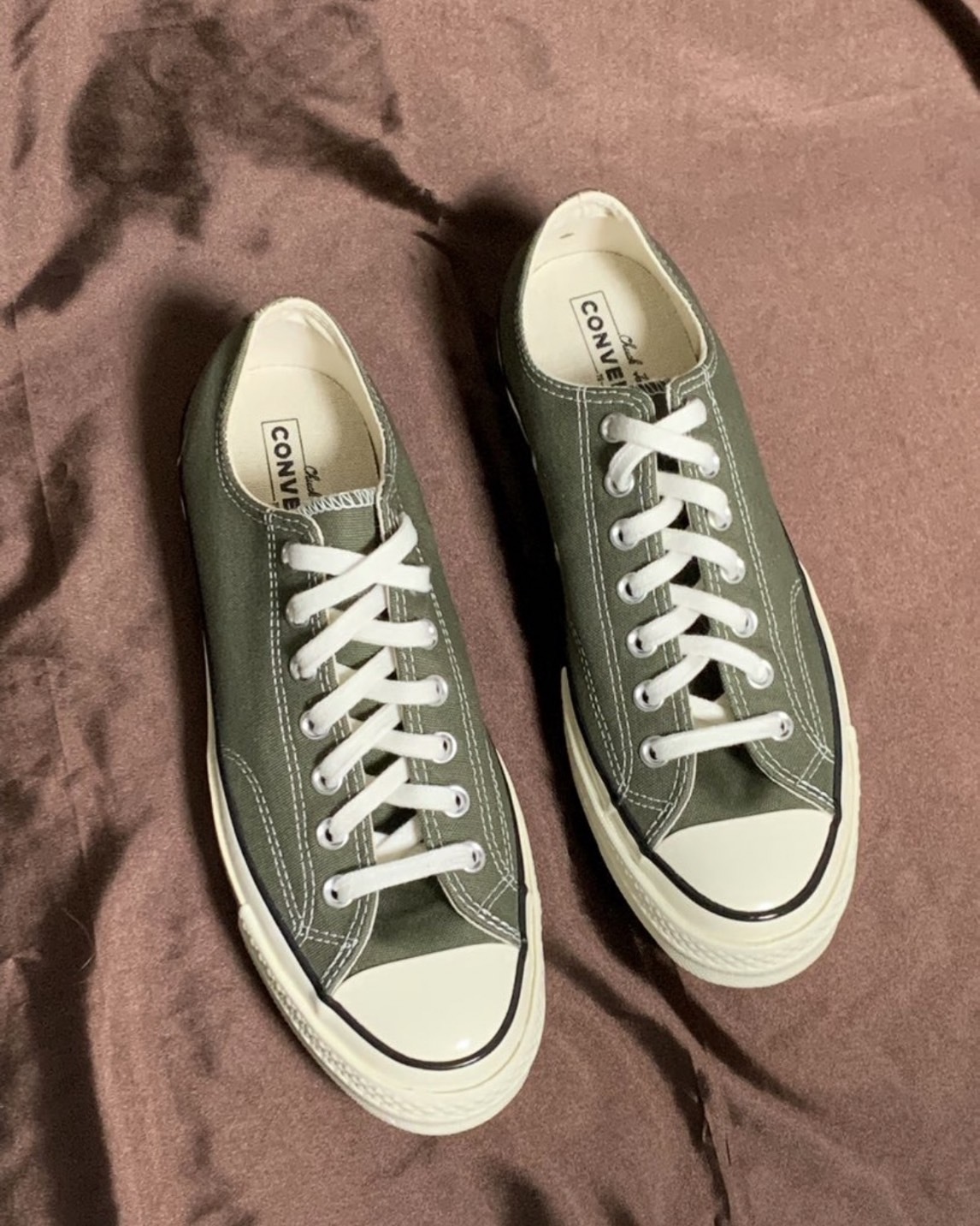 KTQ STORE ‧ CONVERSE 1970低筒 墨綠 男女鞋 162060C