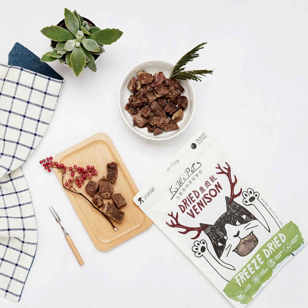 犬貓零食 | 鹿肉乾 紐澳凍乾零食