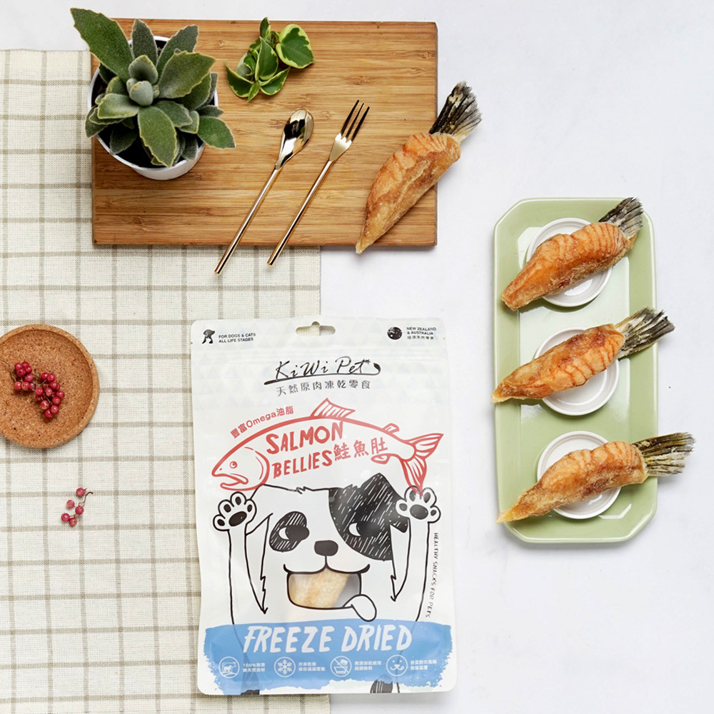 犬貓零食 | 鮭魚肚 紐澳凍乾零食