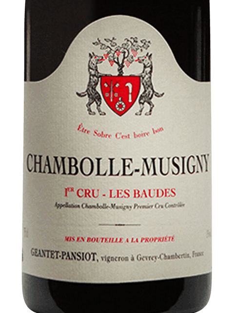 Geantet Pansiot Chambolle Musigny 1er Cru Les Baudes 2021