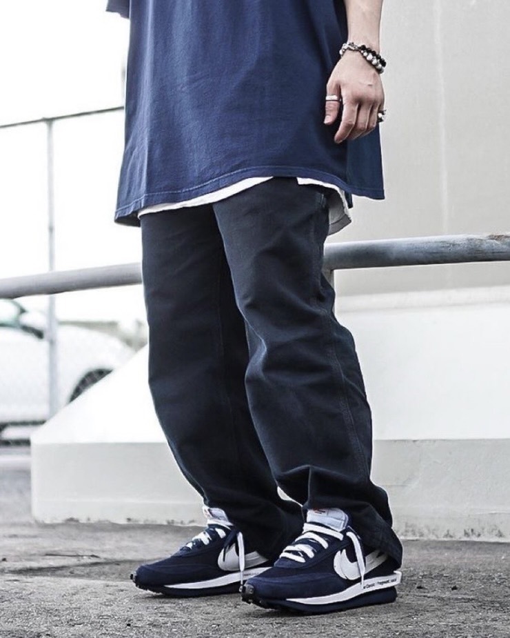 KTQ STORE ‧  Sacai X Fragment Design X Nike 三方聯名深藍 DH2684-400