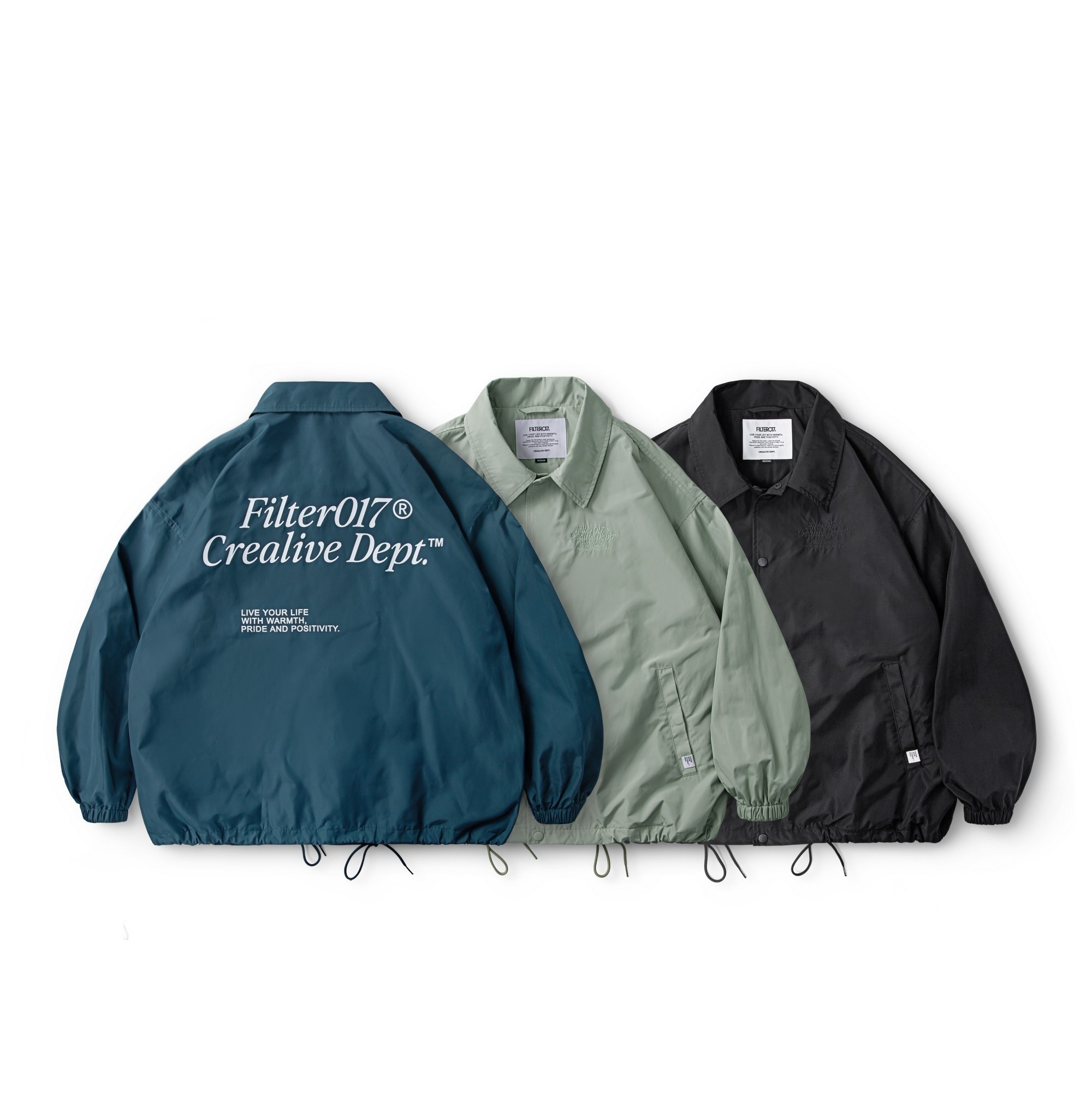 FILTER017® Classic Coach Jacket 經典標語教練外套