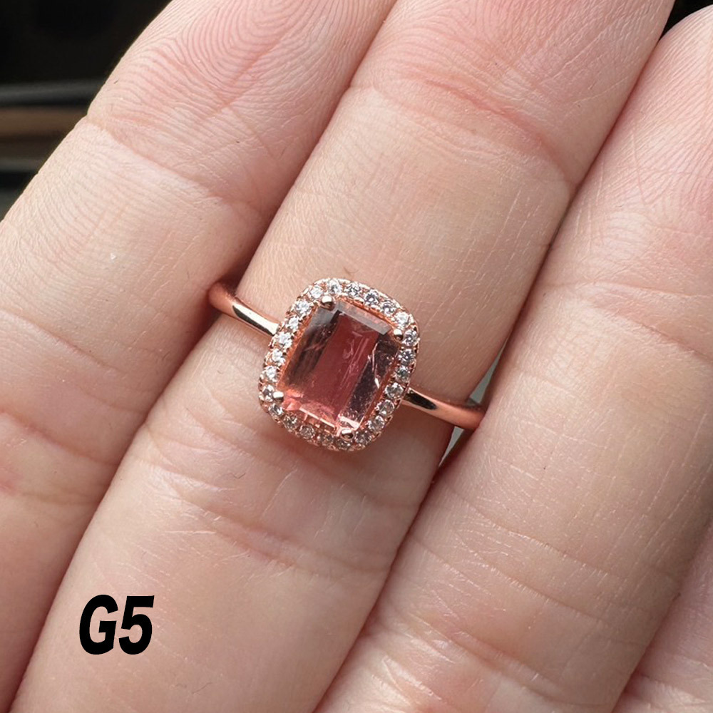 碧璽戒指-925銀/18k