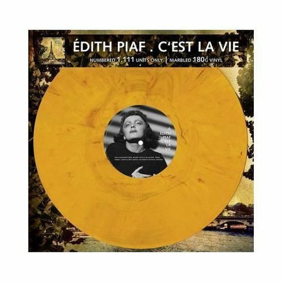 Edith Piaf - C'est La Vie YELLOW LP