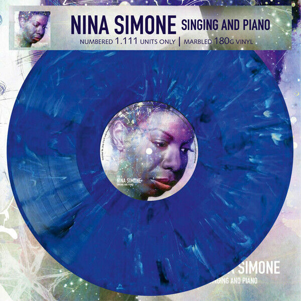 NINA SIMONE - SINGING AND PIANO LP (MARBLED VINYL)
