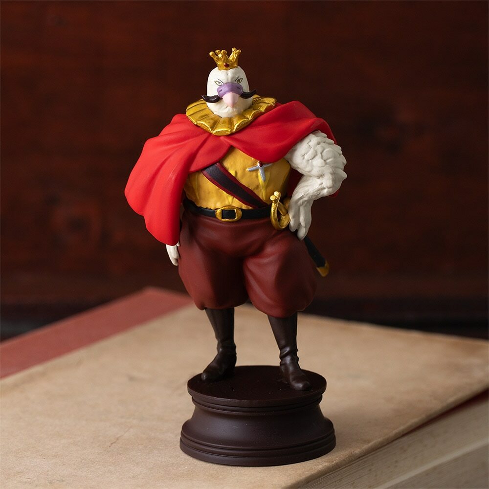 立體模型公仔 蒼鷺與少年 鸚鵡大王