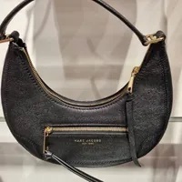 [S] MARC JACOBS H920L03FA22-001 CRUISER SMALL CRESCENT BAG,BLACK, 196611004954 (SMJ208)