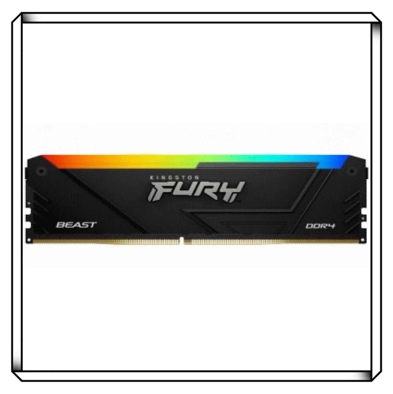 Kingston 金士頓 DDR4 3200 16GB / 32GB CL16 FURY Beast RG RAM 桌上型記憶體 (KF432C16BB2AK2)