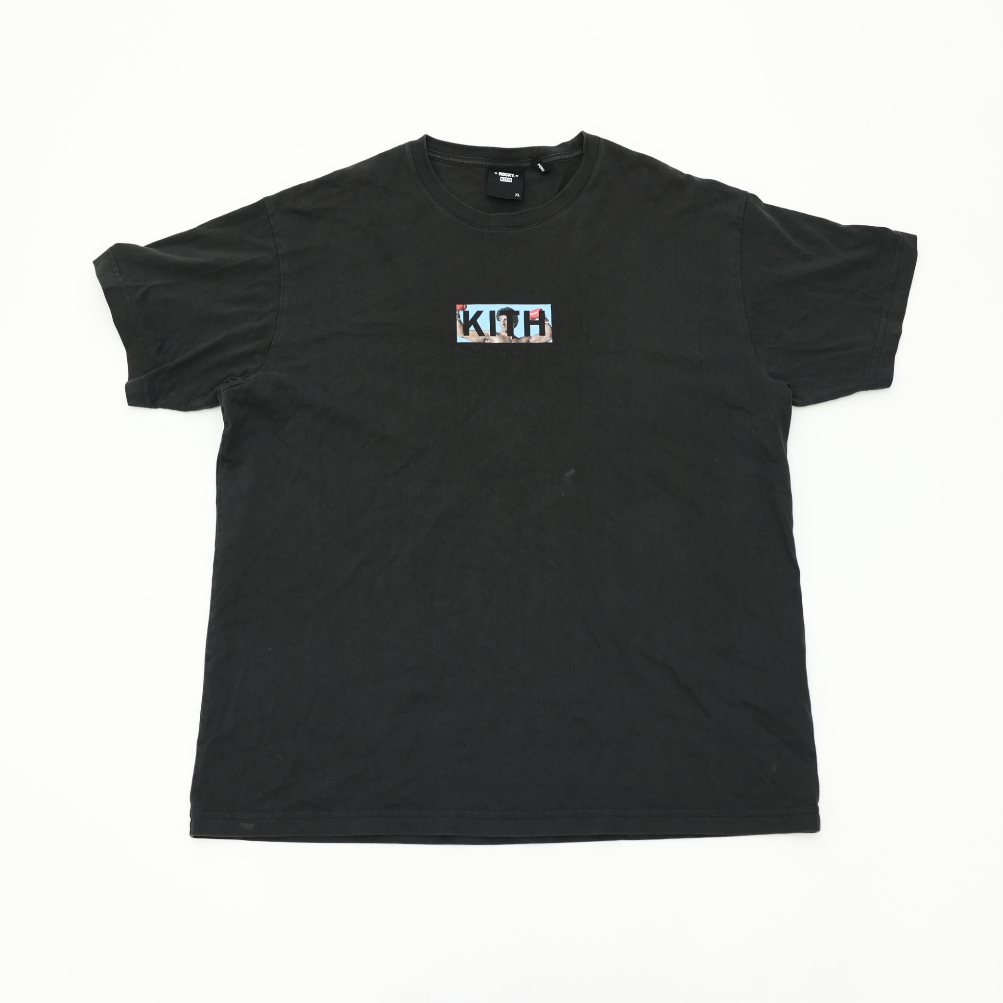 二手商品) KITH ROCKY BALBOA CLASSIC LOGO TEE