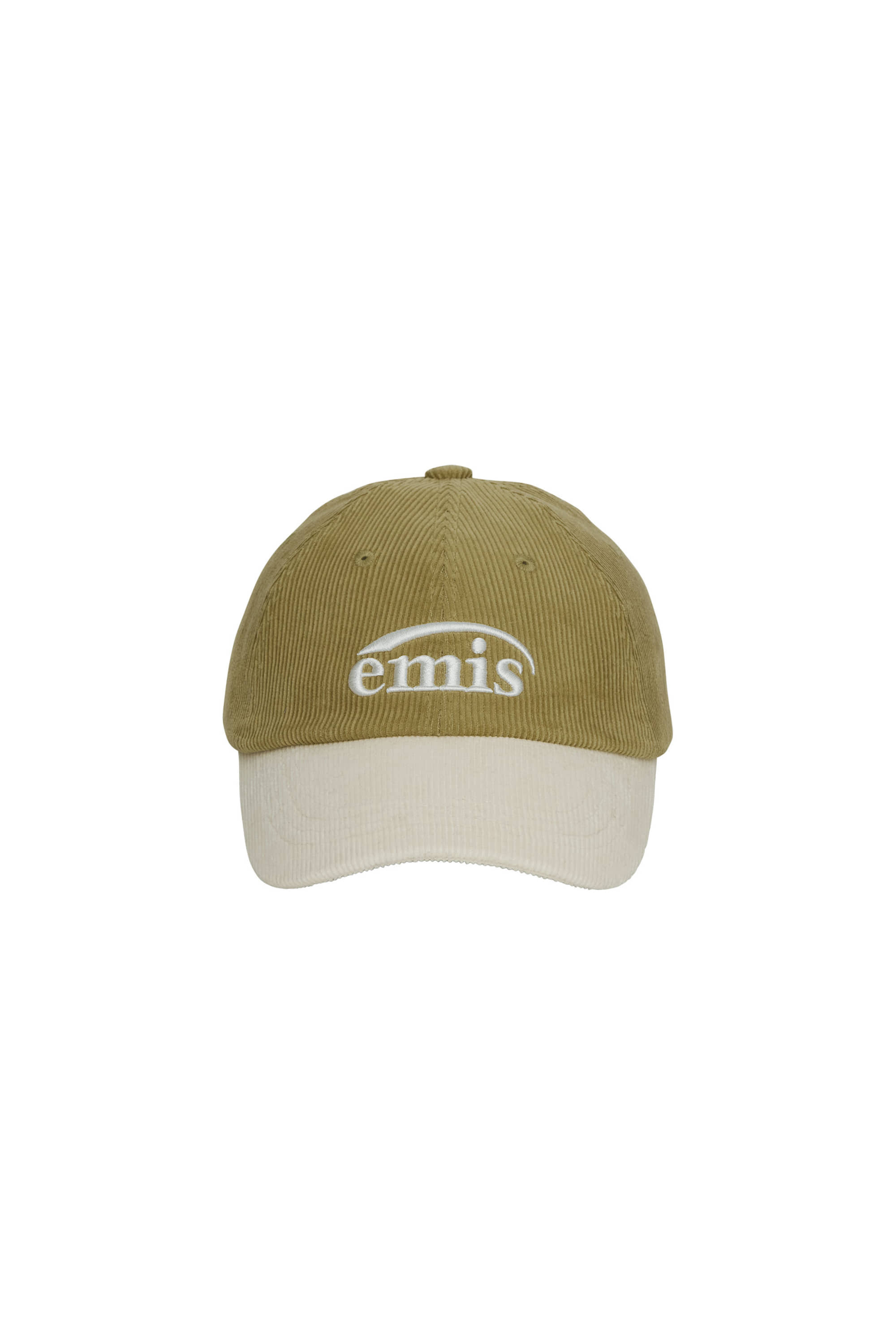 emis CORDUROY TWO-TONE BALL CAP - MUSTARD