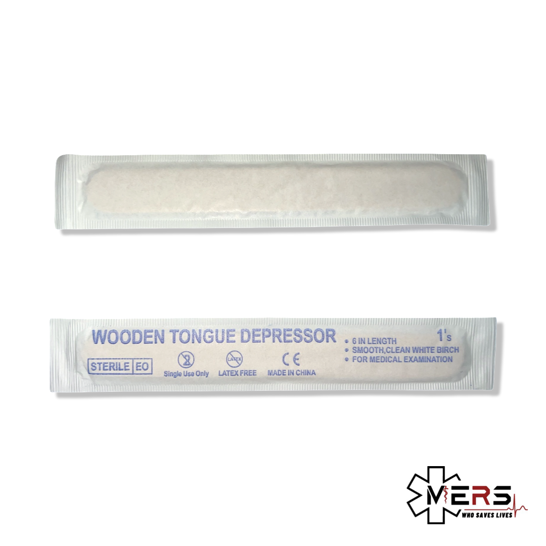 獨立包裝壓舌棒 (6")