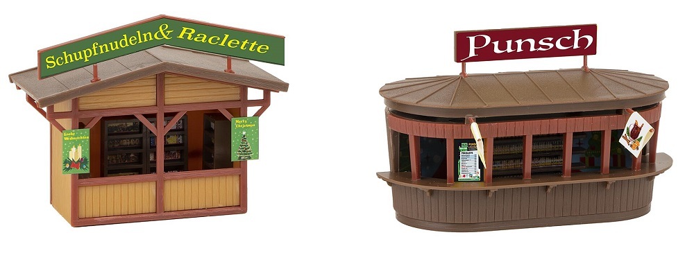 Faller 190143 HO scale Christmas market Promotional-Set