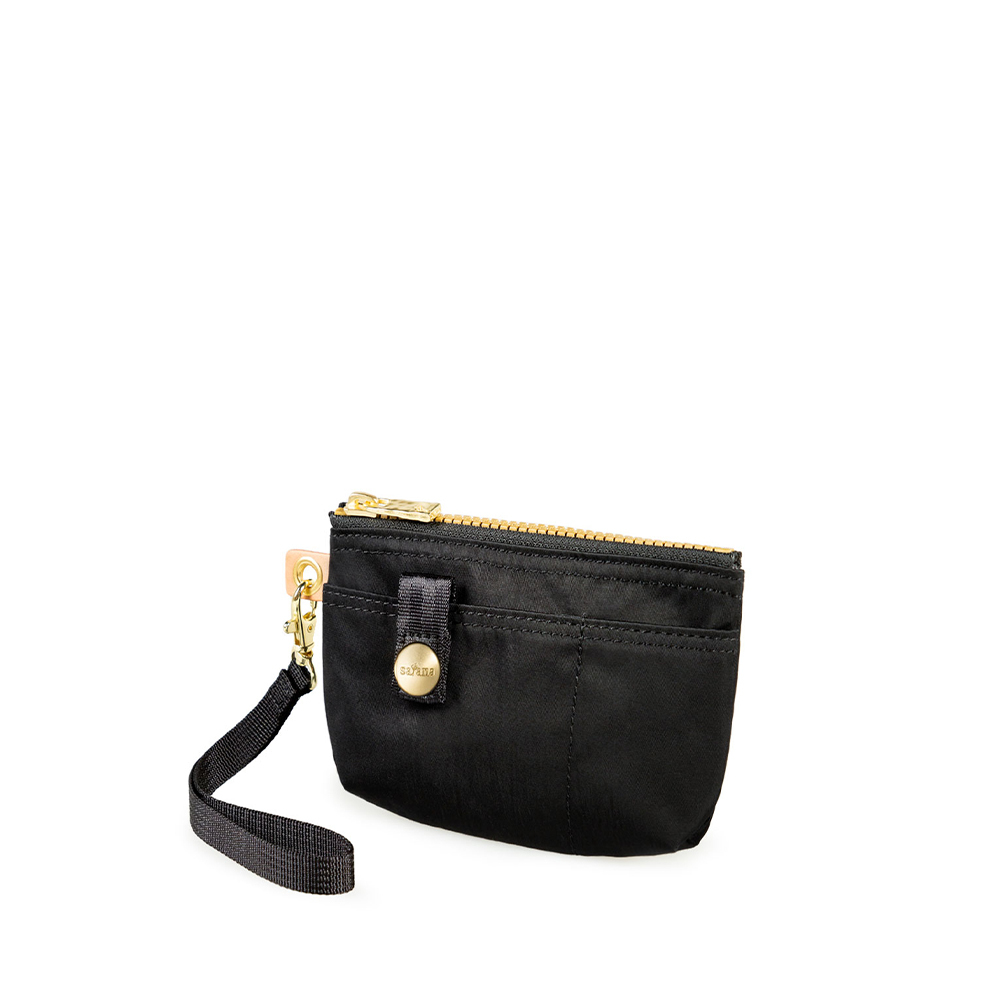 Soldier Lantana Wristlet-Black