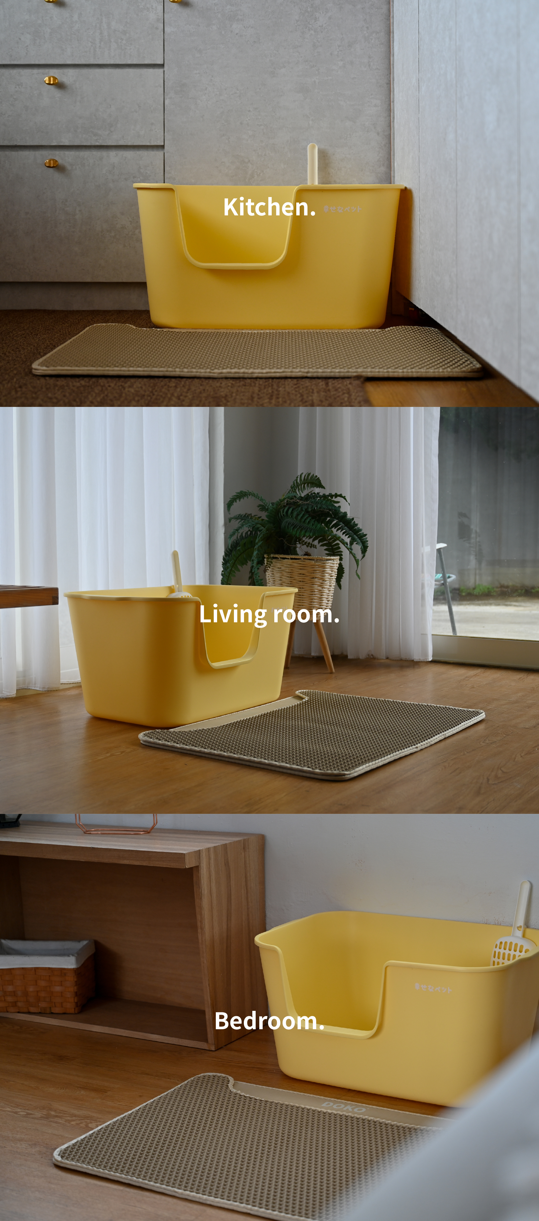 貓砂墊各種場景情境