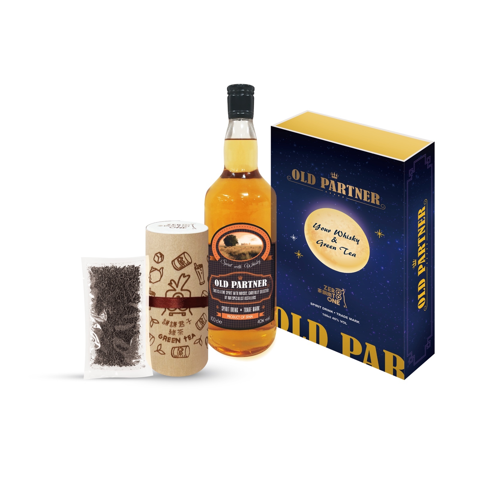 E3: 老拍檔威士忌(新年茶葉)禮盒裝