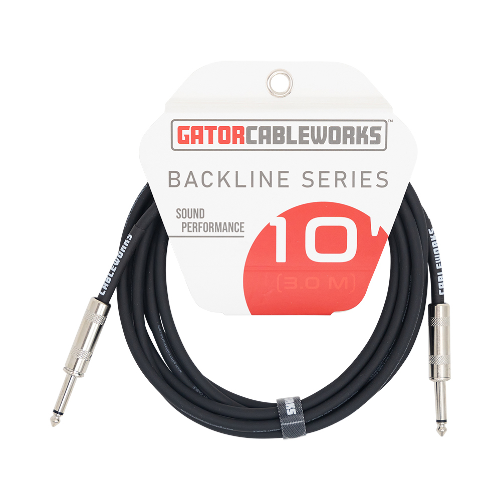 Gator Gator Cableworks BACKLINE 樂器導線 BL-INS-10/BL-INS-10RA 第 3 張圖片｜三峽配件 / 週邊
