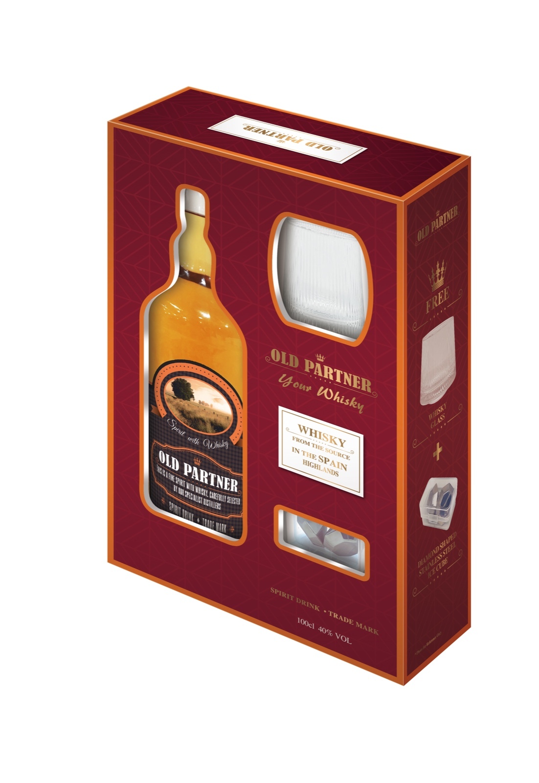 E3: 老拍檔威士忌(鑽石)禮盒裝