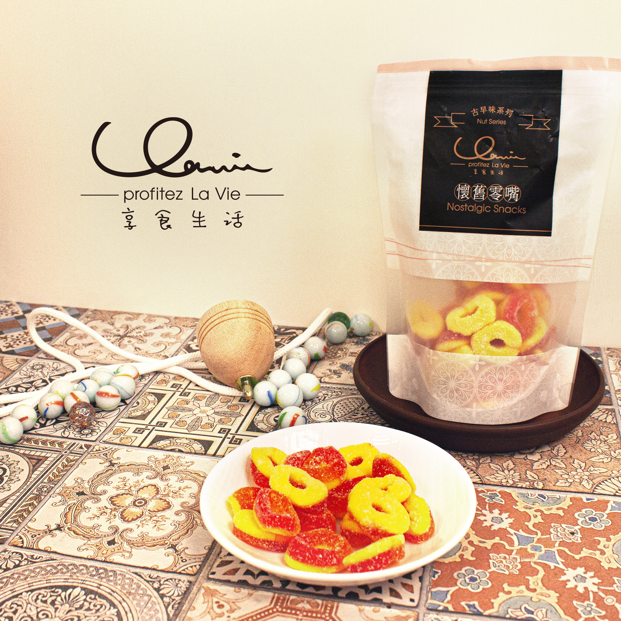 享食生活-迷你水蜜桃圈