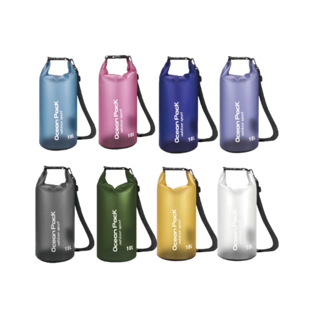 水呼吸Breathe 單肩背透光防水袋 10L