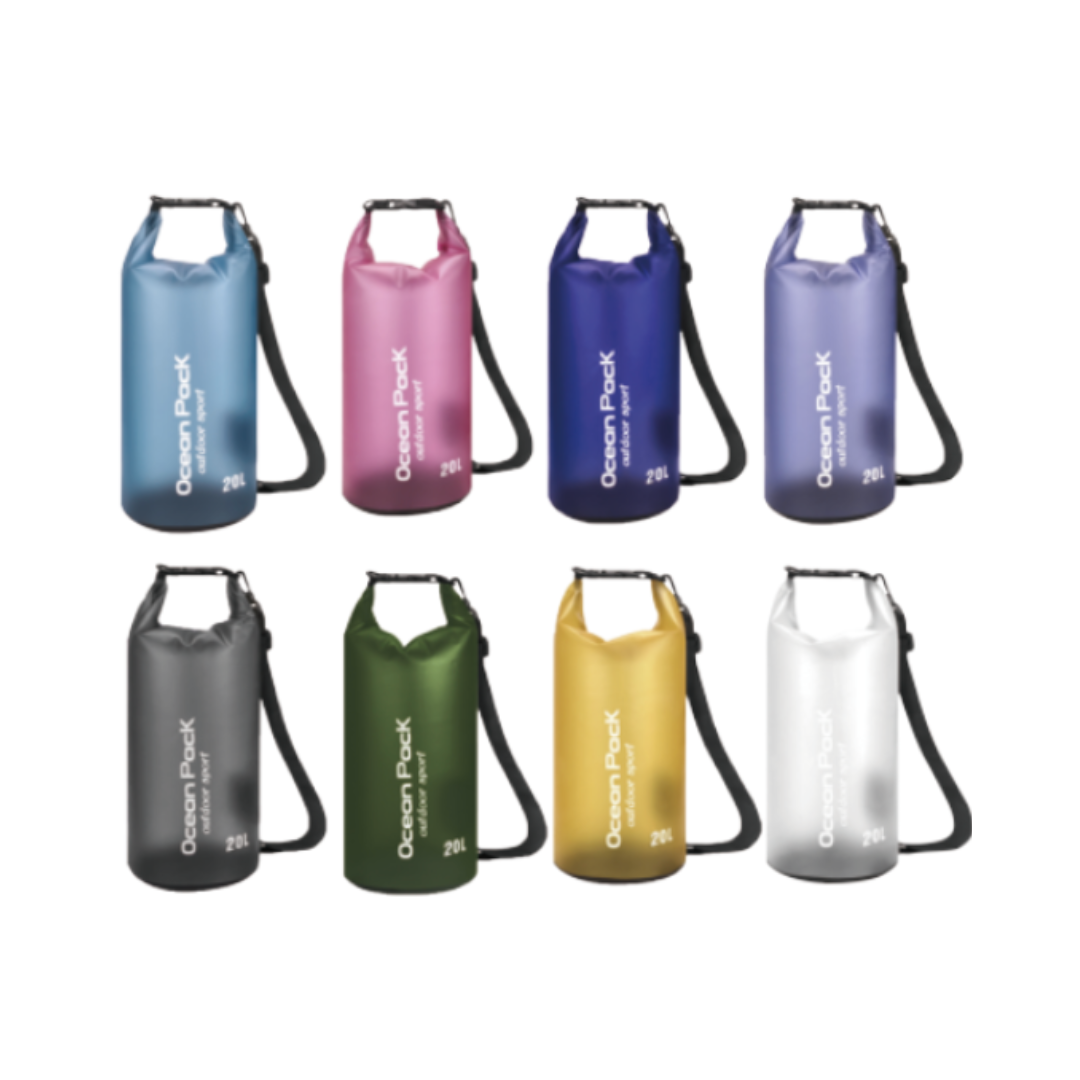 水呼吸Breathe 雙肩背透光防水袋 20L