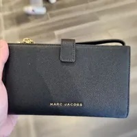 [S] MARC JACOBS S107M06RE22-001 DAILY SLG BRB PHONE WRISTLET WALLET,BLACK, 196611019873 (SMJ222)