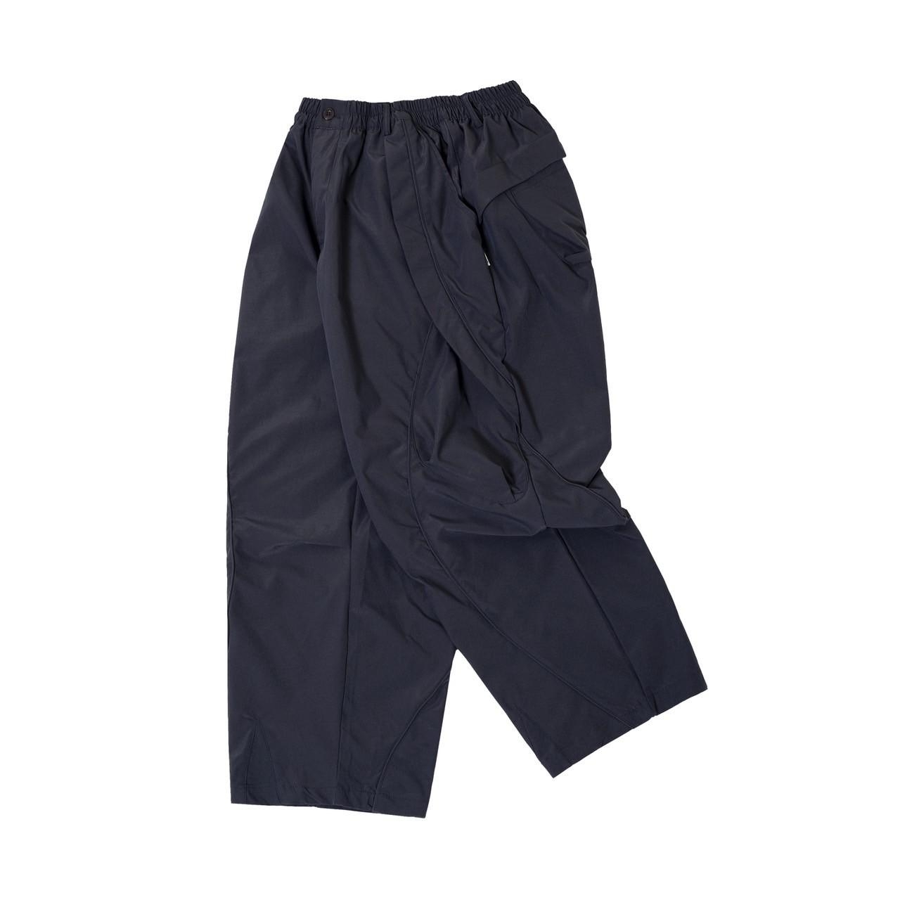 ANST 出芽裁片剪裁寬褲 灰藍/深灰 ST.29