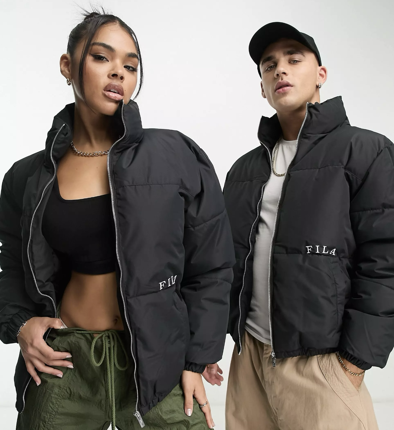 【預購】FILA F012440 外套 黑色