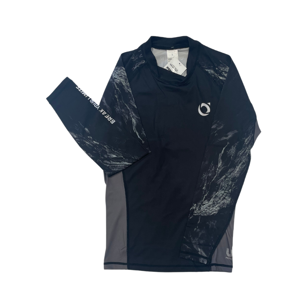 水呼吸Breathe 男款抗UV 水母衣 黑曜石