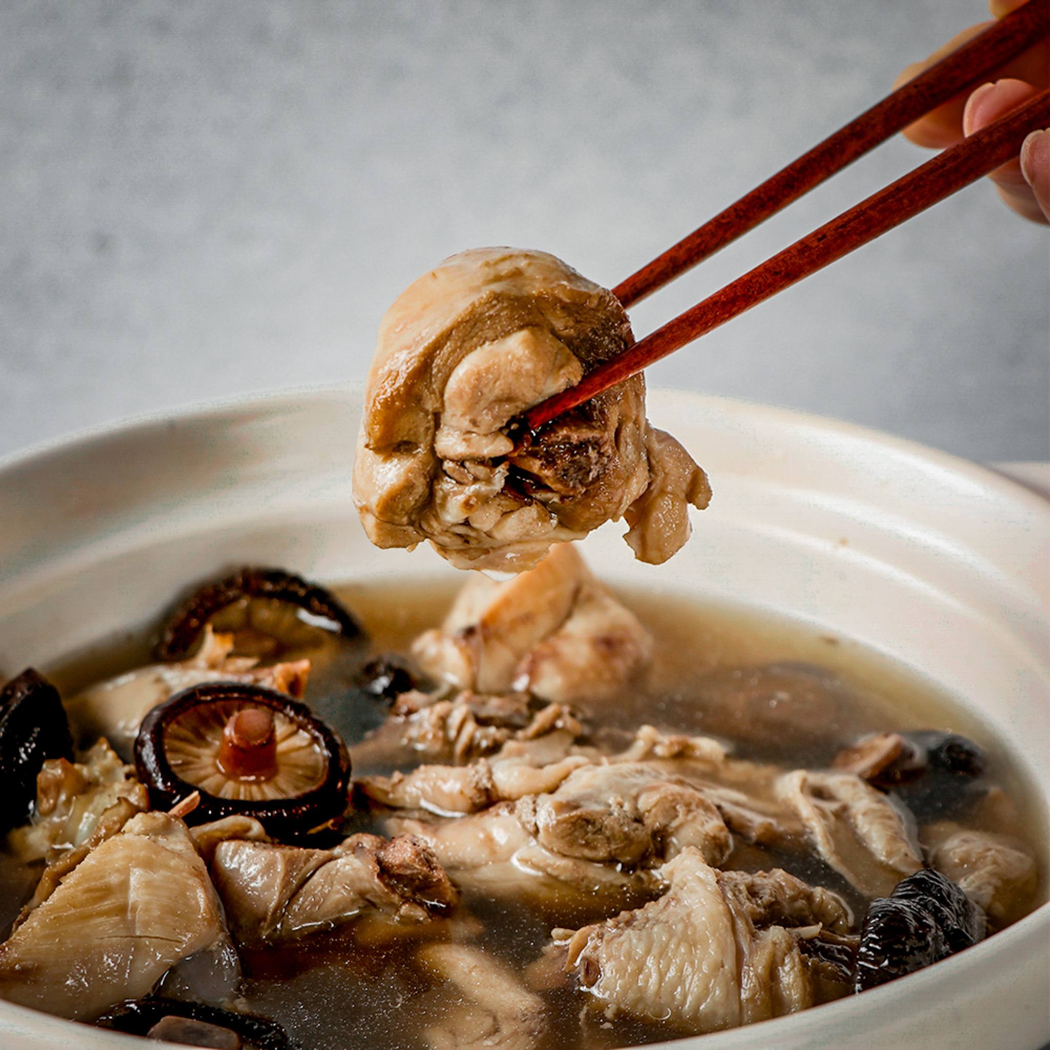 【上山吃飯】給你元氣香菇Ｇ湯