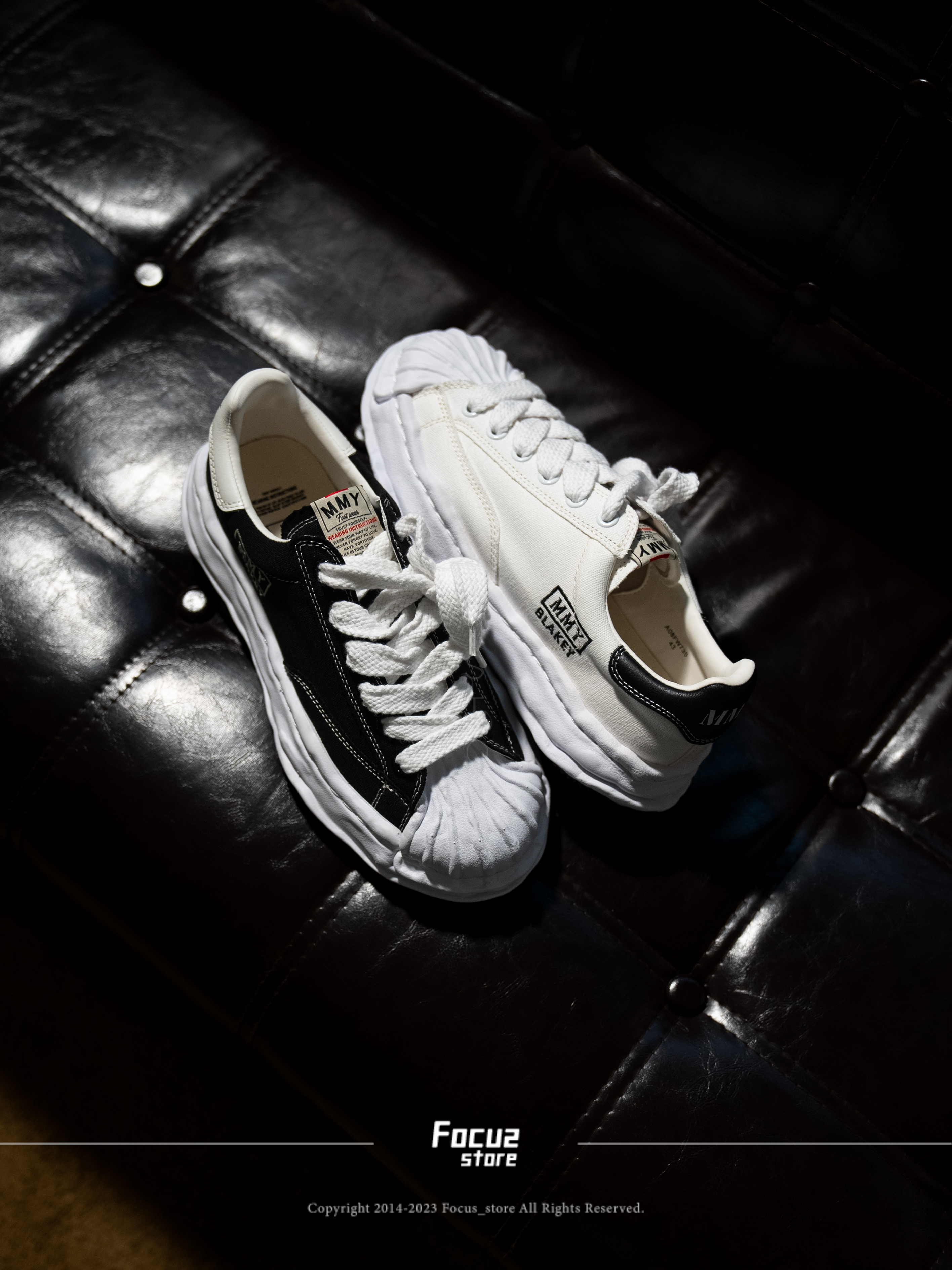 【Focus Store】現貨秒發 Maison Mihara Yasuhiro Blakey Black 黑色 三原康裕 MMY A08FW735