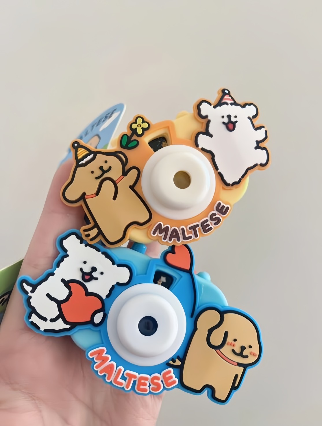 #現貨 線條小狗 小相機 投影相機 掛飾