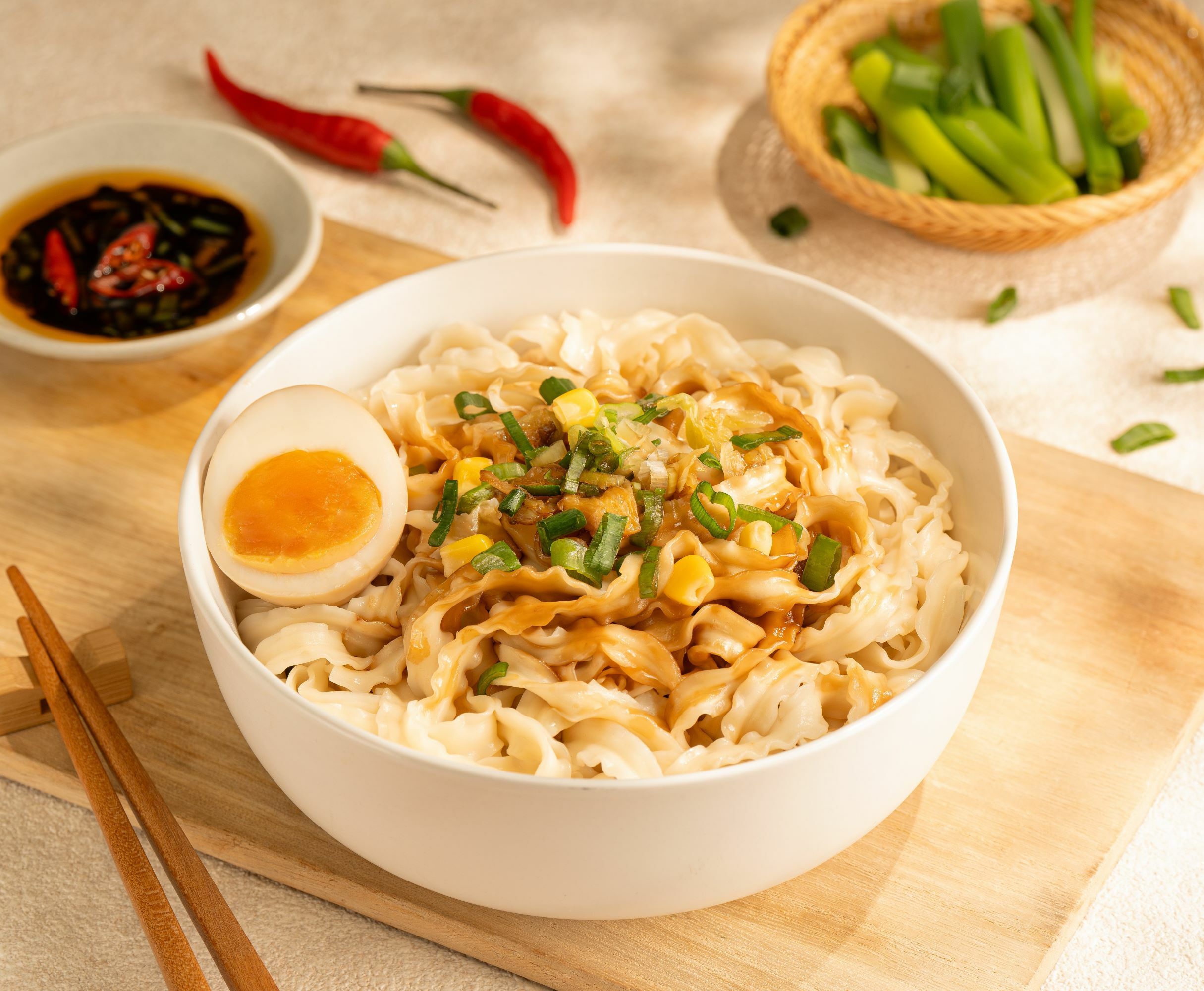 油蔥口味（4入/袋）- 原境乾拌麵（五辛素）