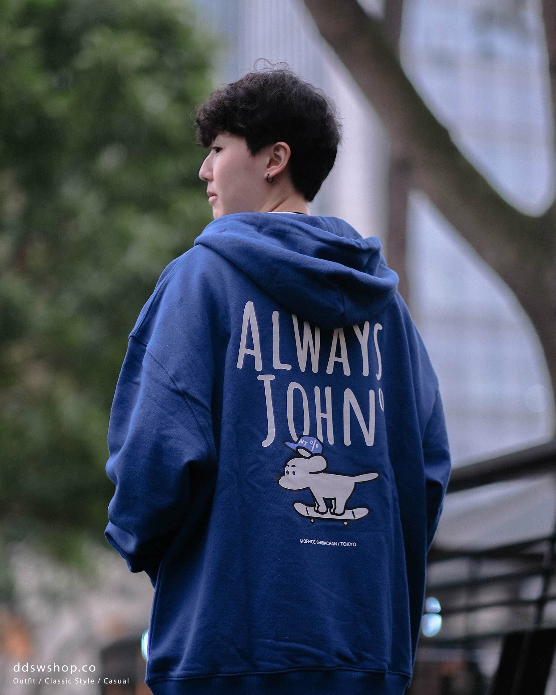 Always John 帽踢 John always jump系列 灰色 藍色