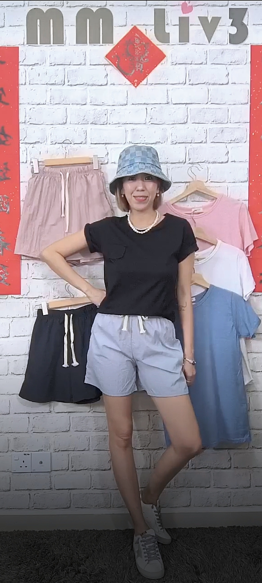 5122 RM79 🇰🇷Made in Korea ➡️韓國素面_尼龍短褲 (適合S~M的姊妹)👉W:60-90cm H:108cm👈