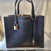 [S] MARC JACOBS M0015685-001 MINI GRIND TOTE BAG,BLACK, 191267753294  (SMJ242)