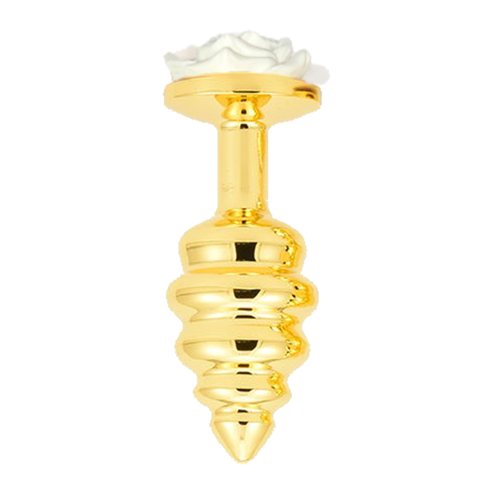 NPG 超冷感肛門錐 S 白玫瑰