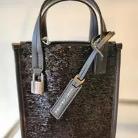 [S] MARC JACOBS 4R3HCR012H01 MICRO TOTE,BLACK, 196611109390 [FINAL SALE] (SMJ248)