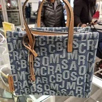 [S] MARC JACOBS 4F3HTT003H03 DENIM SHOULDER BAG,DENIM, 196611059039 (SMJ249)