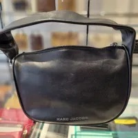 [S] MARC JACOBS H212L01RE22-001 THE PUSHLOCK MINI HOBO BAG,BLACK, 196611021296 [FINAL SALE] (SMJ255)