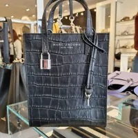 [S] MARC JACOBS H017L01RE22-001 MINI GRIND MICRO TOTE BAG,BLACK, 196611019620 (SMJ257)
