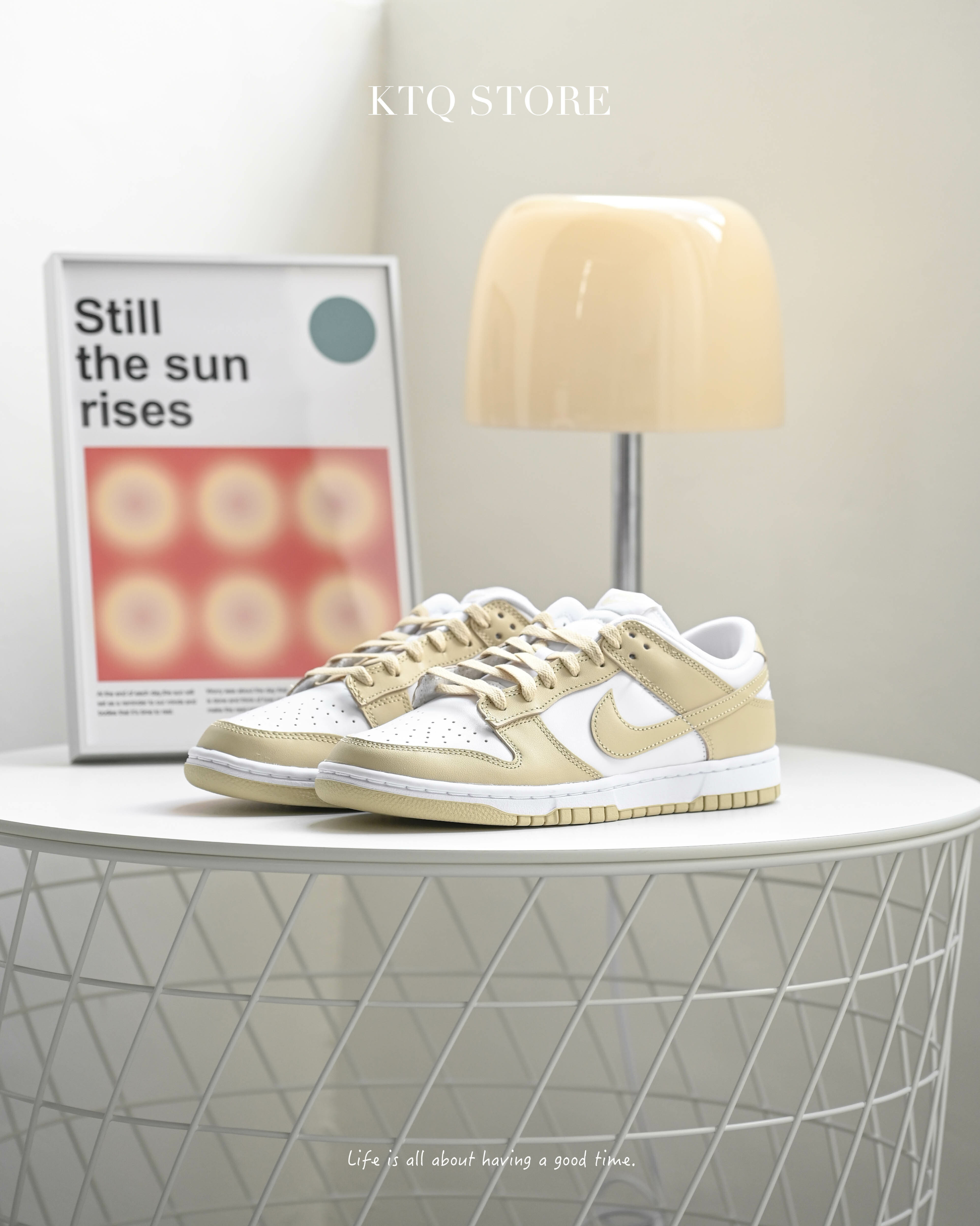 KTQ STORE ‧ Nike Dunk Low "Team Gold" 卡其小麥牛奶 DV0833-100