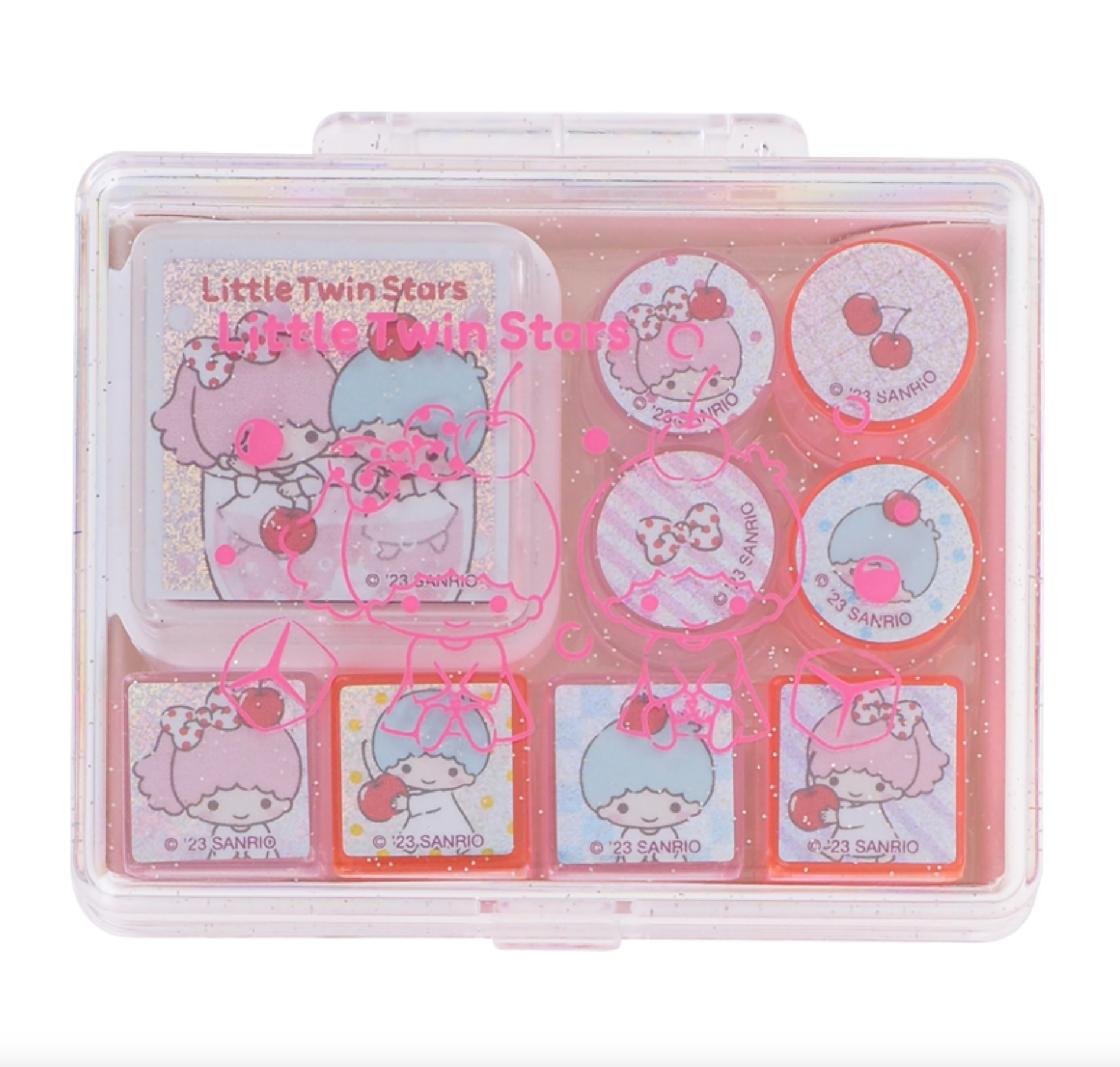 Little Twin Stars 迷你精美印章套裝 9-6899-17