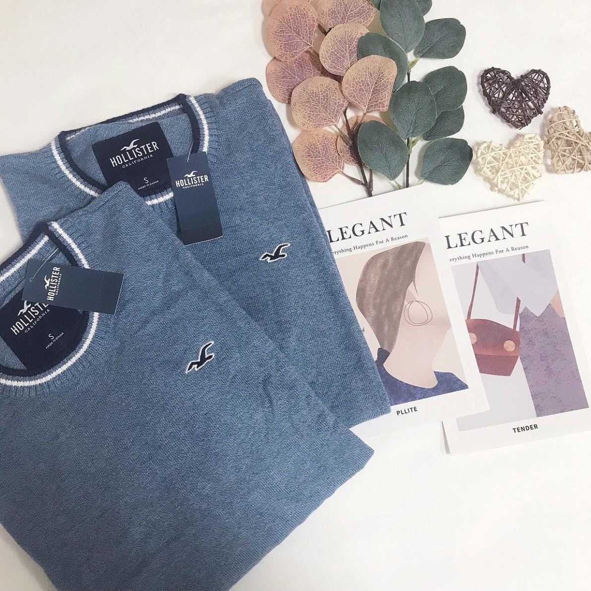 HOLLISTER SMALL LOGO JUMPER