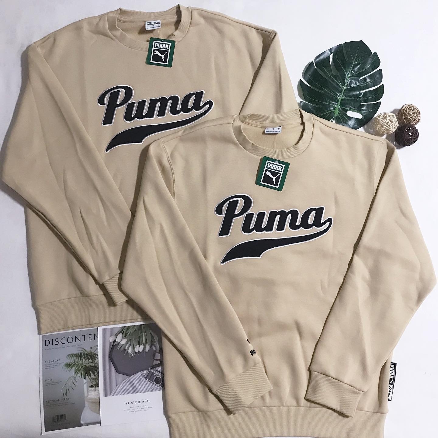 PUMA LOGO SWEATSHIRT  刺繡款