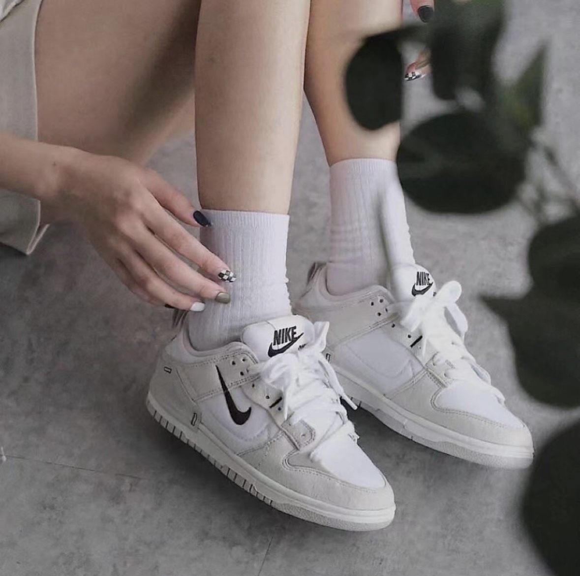 Nike Dunk Disrupt 2 燕麥灰白 麂皮 解構 拼接 女款 DH4402-101/預購