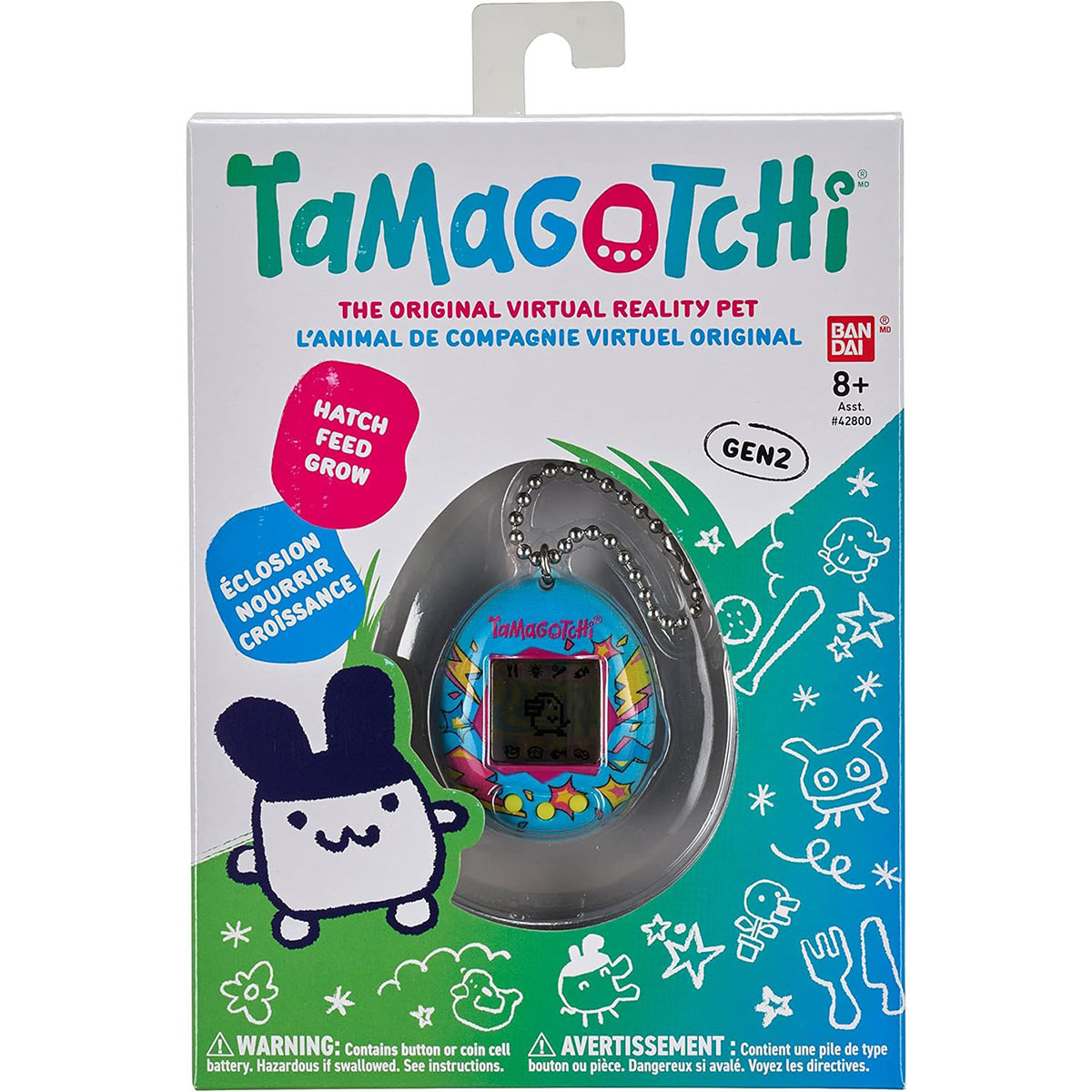 Tamagotchi閃電圖案(英文版)